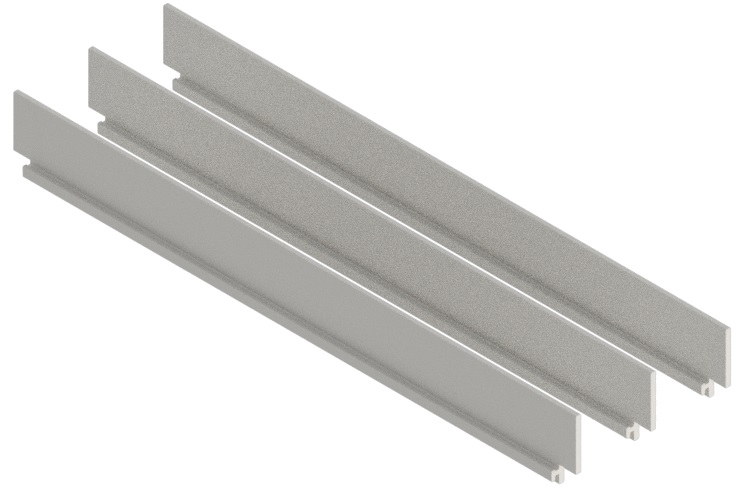 Produktbild UBK 300 223  -  Sichtkantenprofil UBK 300 für Endstück, 22mm Vertiefung